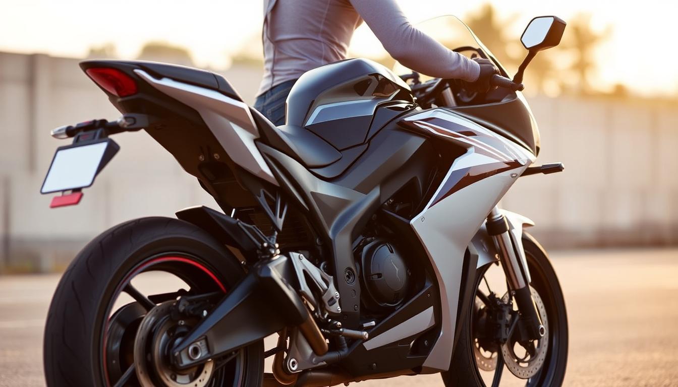 CBR250RRの女性ライダー