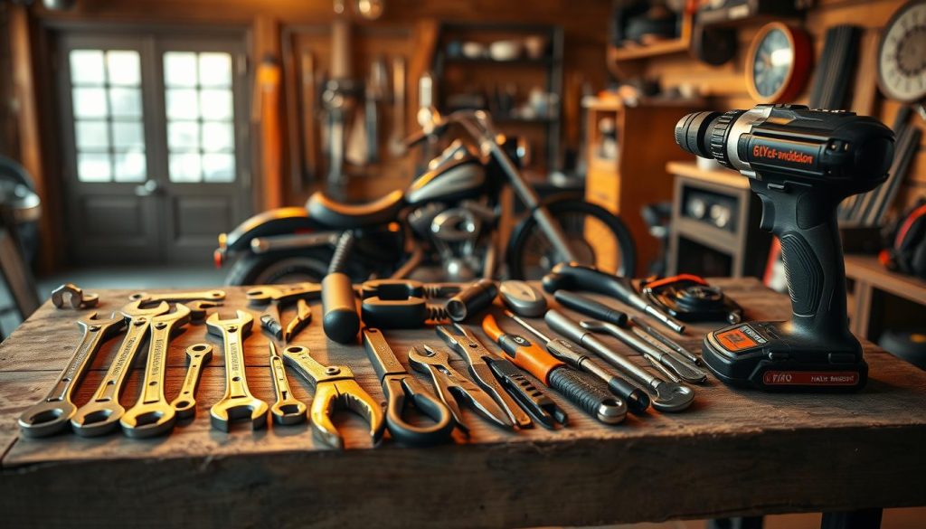ハーレーDIYカスタムの基本工具セット