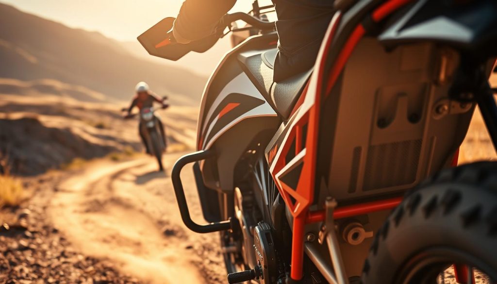 KTM 690EnduroRの技術革新による安全性