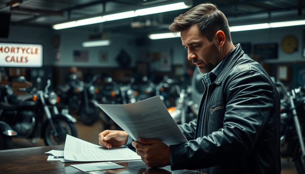 中古バイク市場の契約書チェック 中古バイク市場の契約書チェック