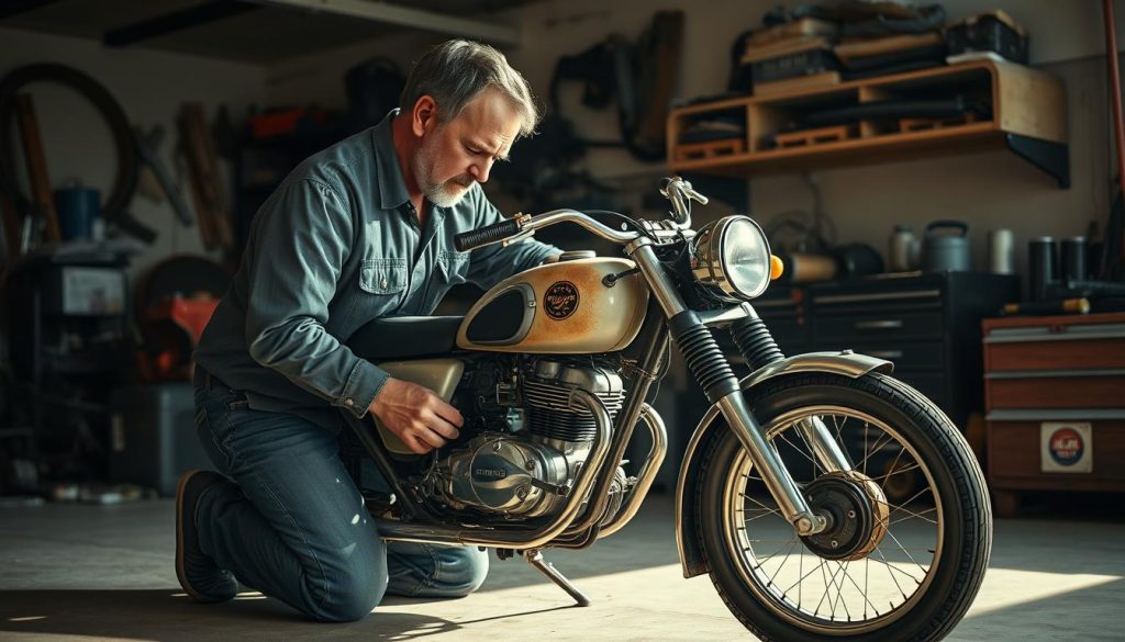 中古バイク状態確認 中古バイク状態確認