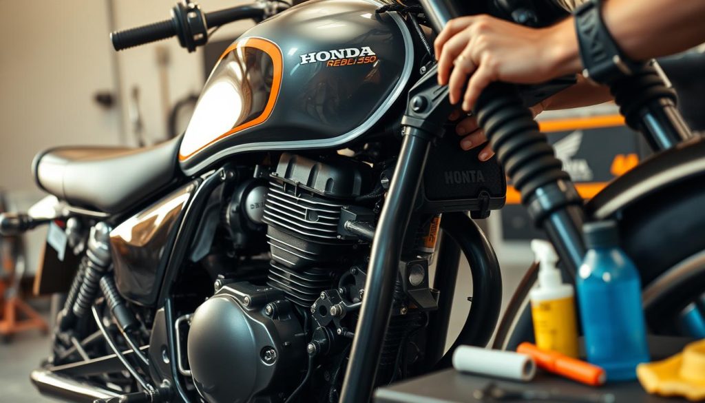 レブル250 メンテナンス